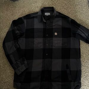 Carhartt Mens Flannel Button Up